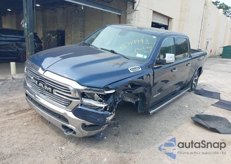 2019 Ram 1500 Laramie 4X4 6'4 Box из США, поврежденный, VIN 1C6SRFRT1KN920358